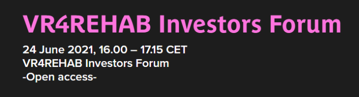 VR4REHAB Investors Forum